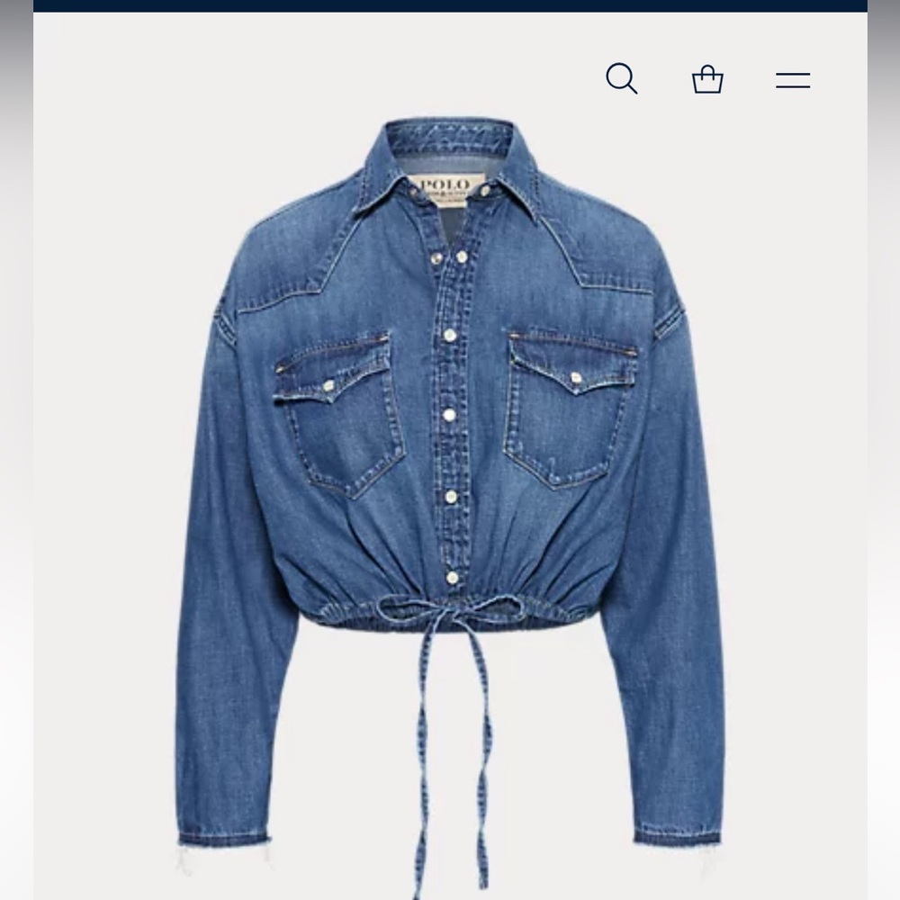 Ralph Lauren Denim and Supply denim top